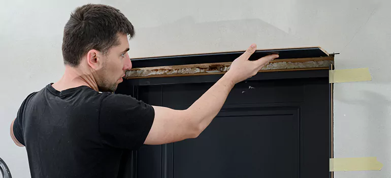 Wood Door Hole Repair in Vero Beach, FL